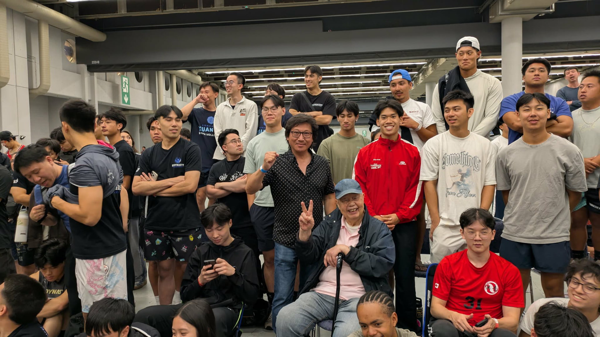 Athletes and community members gathered together at the 81st NACIVT in Montreal